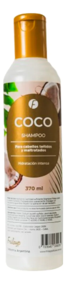 Shampoo coco 370ml Frilayp